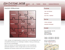 Tablet Screenshot of edv-jacob.com